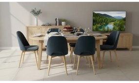 Jedálenská stolička THEO tmavosivá