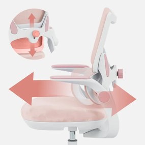 Detská otočná stolička Mark Adler Junior 5.7 Pink