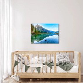 Obraz - Jazero Hintersee (70x50 cm)