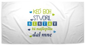 Sablio Uterák Keď Boh stvoril sestry - 70x140 cm