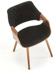 Halmar Jedálenská stolička K396 - černá