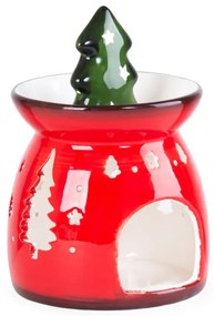 Svietnik CAROLA červený 944134