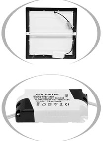 Ecolite LED-CSQ-CCT/18W/BI - LED Stropné svietidlo RAFA LED/18W/230V biela