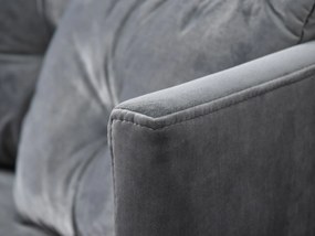 Pohovka dvojsedačka Mastil (čierna). Akcia -20%. Vlastná spoľahlivá doprava až k Vám domov. 1136908
