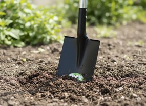 Garden Line Ostrá lopata so sklenenou rukoväťou 120 cm