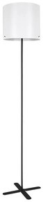 Rabalux 74011 - Stojacia lampa IZANDER 1xE27/40W/230V biela/čierna