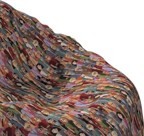 Sedací vak farba produktu viacfarebná látka zapletaná, vzorované