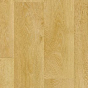 Lentex, PVC podlaha - lino Flexar PUR 634-08, na mieru, šíře 2m,4m, žltá, bez podkladu, kancelária