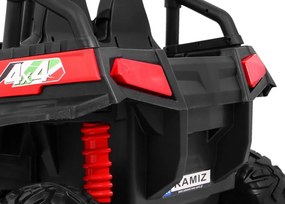 Ramiz Terénna bugina Grand Buggy Lift pre deti červená + pohon 4x4 + diaľkové ovládanie + MP3 + LED