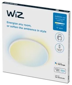WiZ - LED Stmievateľné stropné svietidlo SUPERSLIM LED/22W/230V biela Wi-Fi