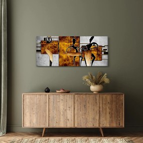 Obraz - Motívy Africkej kultúry (120x50 cm)