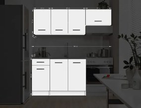 Kuchynská linka ARLEN 180 cm biela