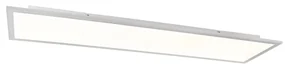 Stropné svietidlo biele 120 cm vrátane LED - Liv