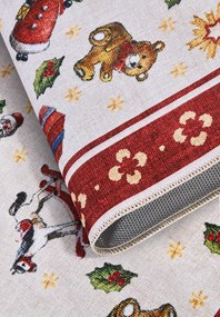 Villeroy & Boch, Kusový koberec Villeroy & Boch Toy's delight s potlačou 106192 Red, Multicolor, 160x230, červená, obývacia izba