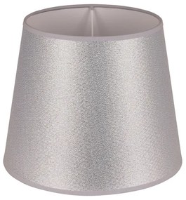 Duolla - Tienidlo k stolnej lampe CLASSIC M E27 pr. 24 cm strieborná