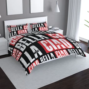 Sablio Obliečky La Casa de Papel Professor or Bella Ciao motív 2 - 140x200 / 90x70