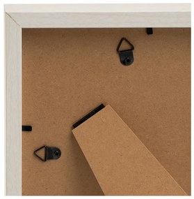 Biely stojací/na stenu rámček 17,5x22,5 cm Sencillo – Casa Selección