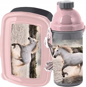 Školský 5 dielny set pre dievčatá s koníkom