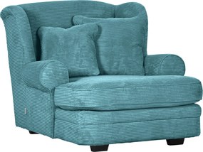 XXXLutz XXL KRESLO, textil, petrolejová Ambia Home - Kreslá - 001877089606