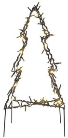 LED Vianočná vonkajšia dekorácia 90xLED/1,2W/230V IP44 stromček