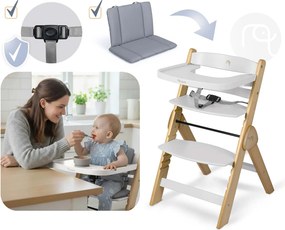 Drevená Detská jedálenská stolička Nukido Timo