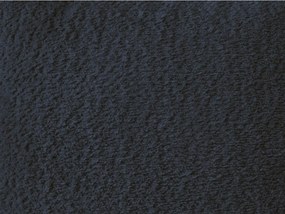 Tmavomodrá rohová pohovka z textílie buklé (ľavý roh/s leňoškou) Azra – Bobochic Paris