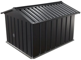 InternetovaZahrada Garáž pre robotickú kosačku 98x89x63 cm - antracit