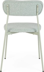 Čalúnená jedálenská stolička v mentolovej farbe Inka – Yes Everyday