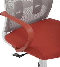 Kancelárska stolička červená KA-S425 RED