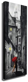 Obraz na plátne Big city kiss PC081 30x80 cm