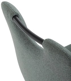 Jedálenská súprava s keramickou doskou a 4stoličkami, zelená