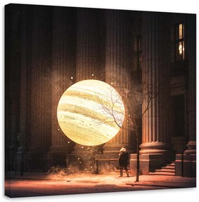 Gario Obraz na plátne Pád planéty - Zehem Chong Rozmery: 30 x 30 cm
