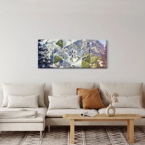 Obraz - Geometrický obrazec (120x50 cm)