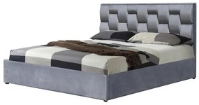 Posteľ Annabel 160 sivá