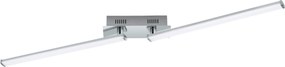 XXXLutz STROPNÉ LED SVIETIDLO, 100/6/8 cm Eglo - Online Only bytové doplnky - 003348196701