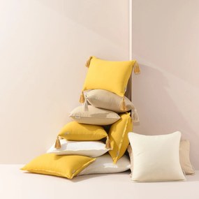Room99 Dekoračná obliečka so strapcami Soul Bavlna Farba: Svetloružová, Veľkosť: 40 x 40 cm