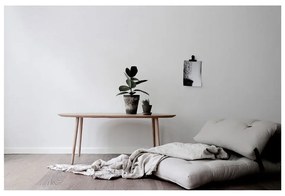 Zelenosivý futónový matrac 70x200 cm Wrap Olive Green/Dark Grey – Karup Design