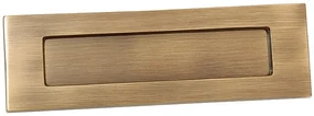 Vhod na listy COBRA VITTORIA 251x74 mm (OLV, ONS,OFS), OFS - bronz česaný, COBRA OFS (bronz česaný)