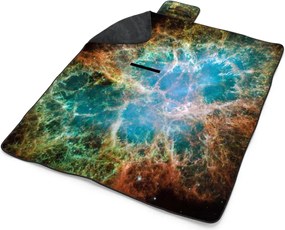 Sablio Plážová deka Vesmírna abstrakcia: 200x140 cm