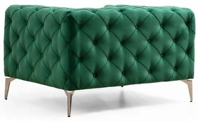 Zelené kreslo Como – Artie