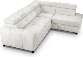 Rohová sedacia súprava Rico, pravá, sivá - aragon 90