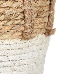 Tutumi Tutumi, sada prírodných košov Boho 2ks YT21B-34, biela-hnedá, HOM-02809