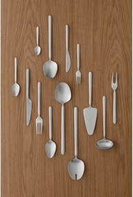 Antikoro dezertné vidličky v súprave 4 ks v matne striebornej farbe pre 4 osoby Stella – Blomus