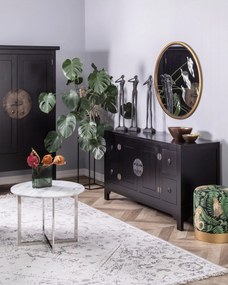 Komoda Modern 137 x 45x 76 cm black