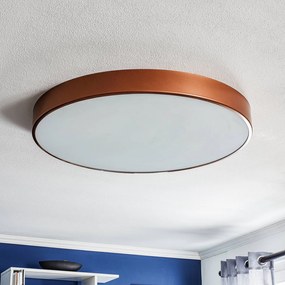 Stropné svietidlo Cleo 800, Ø 78 cm medená