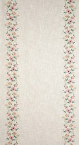 ZÁVES NA KRÚŽKOCH VANESA 140X250 CM KVETY