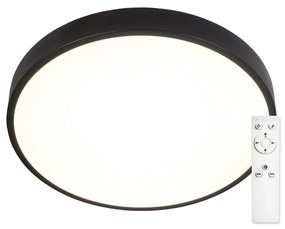 Top Light Metal 40C RC -LED Stmievateľné stropné svietidlo LED/51W/230V + DO čierna TP1614