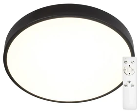 Top Light Metal 40C RC -LED Stmievateľné stropné svietidlo LED/51W/230V + DO čierna TP1614