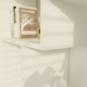 REGÁL KNIŽNICA BIELA IRENE