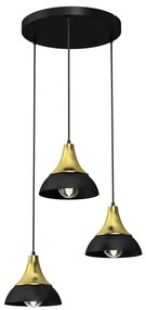 Luster na lanku NERGIS 3xE27/60W/230V